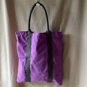 Old Navy jersey purple tote bag. 14"x16". Fully lined. New, excellent condition